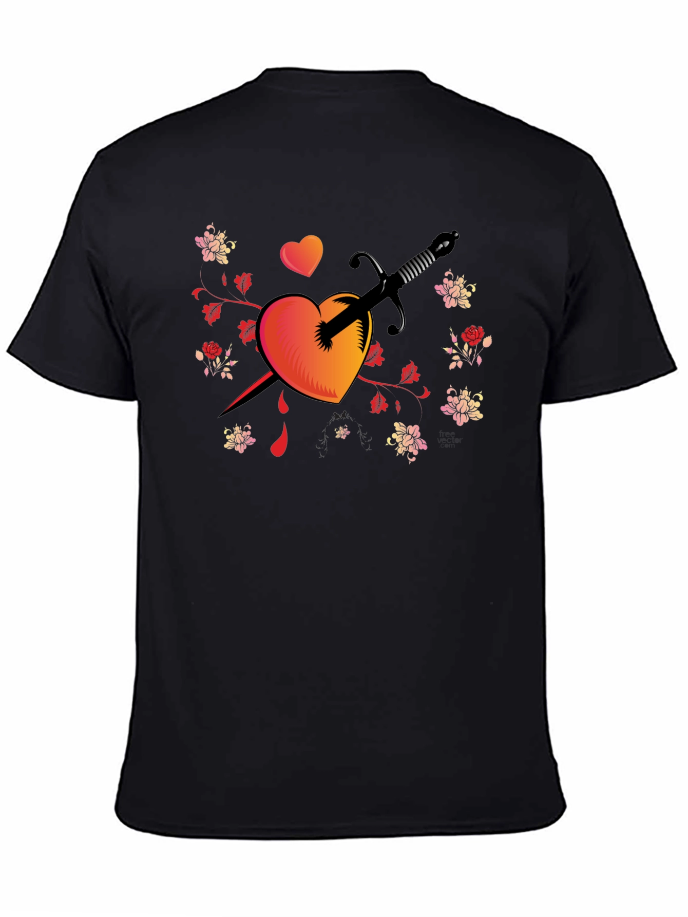 Heart & Dagger Graphic Tee