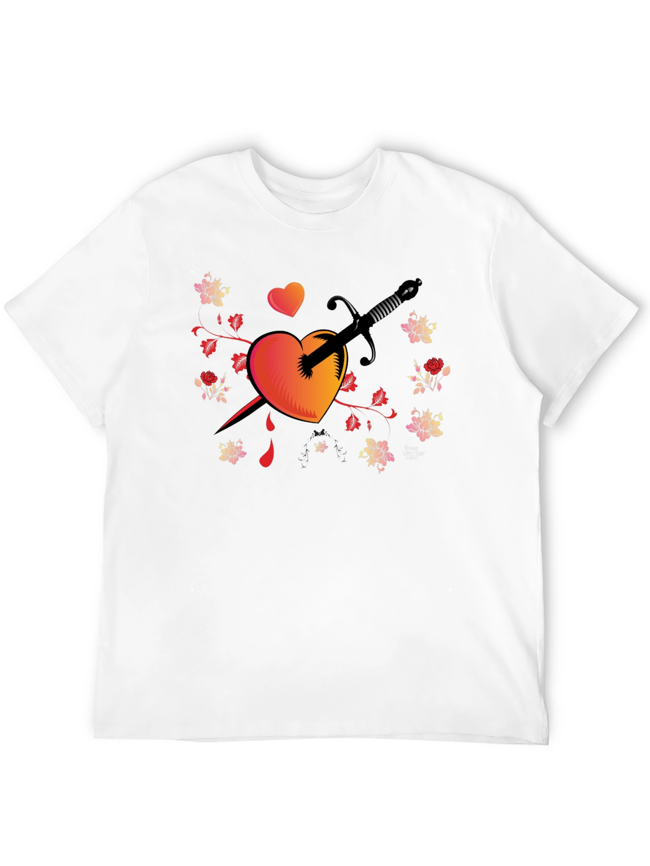Heart & Dagger Graphic Tee