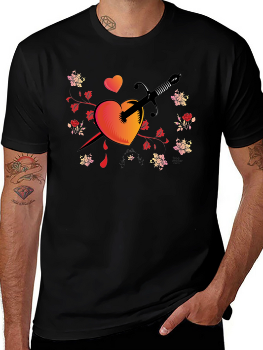 Heart & Dagger Graphic Tee
