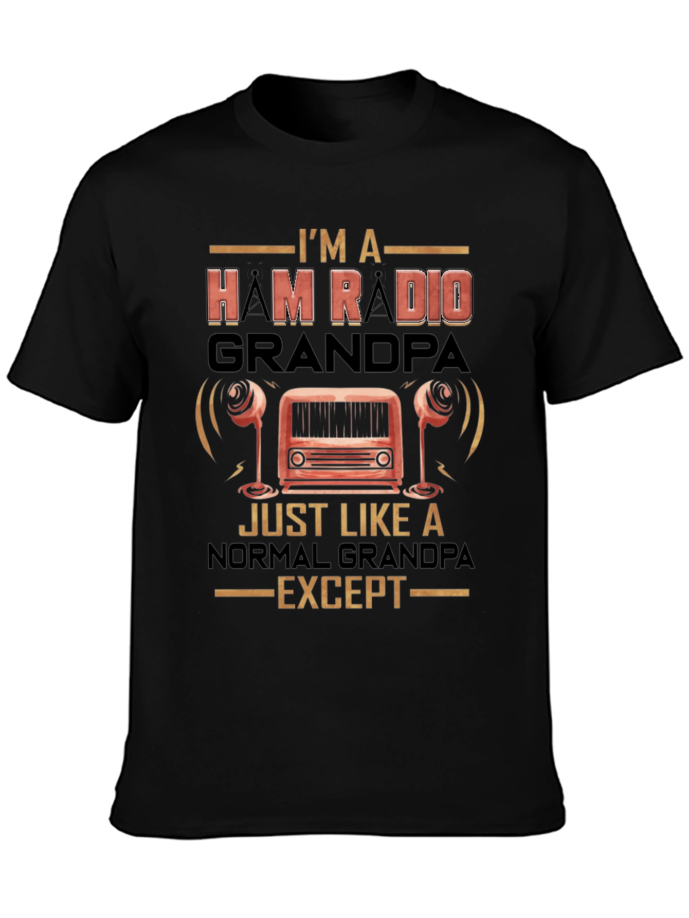 Ham Radio Grandpa T-Shirt