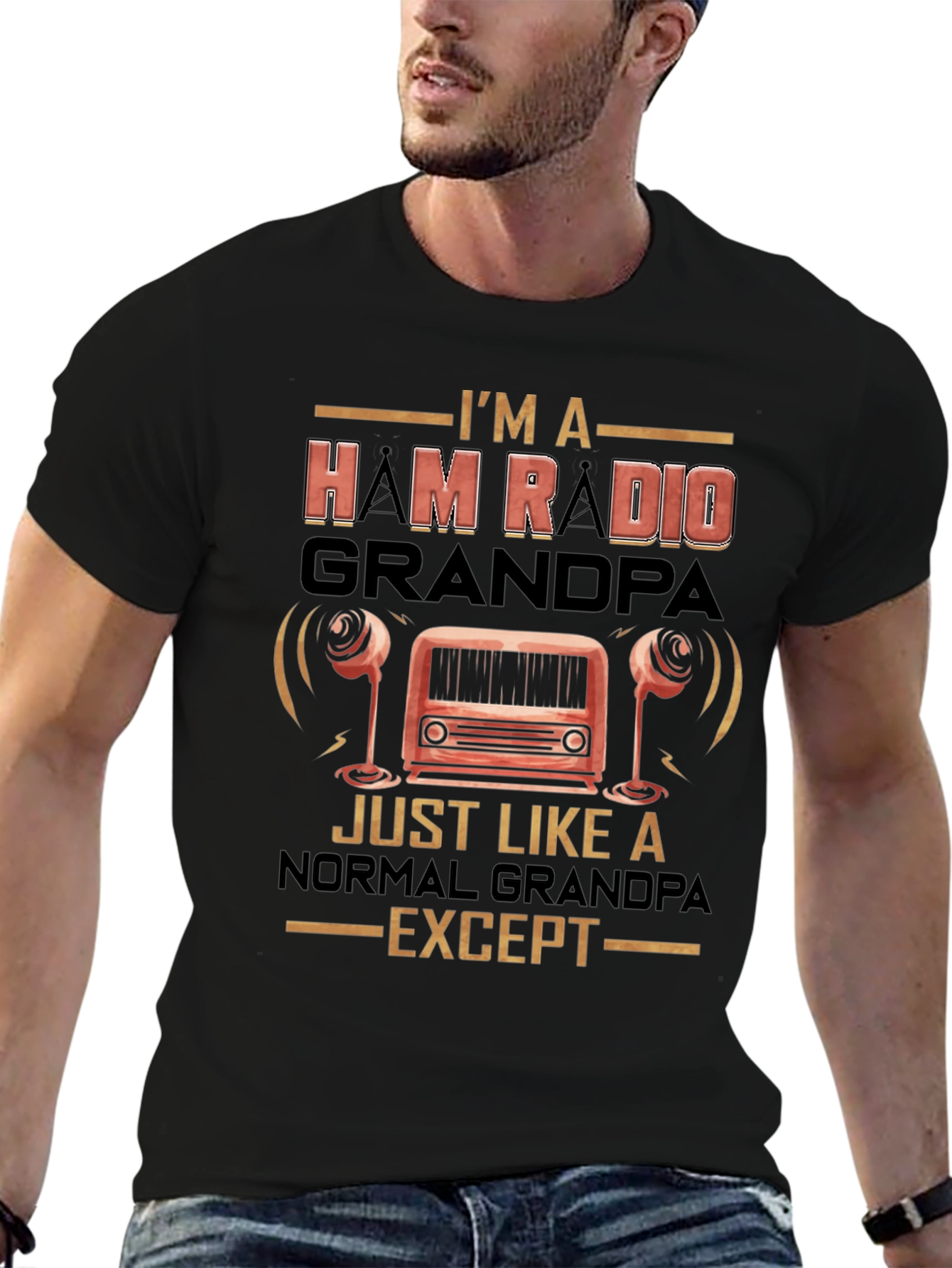 Ham Radio Grandpa T-Shirt