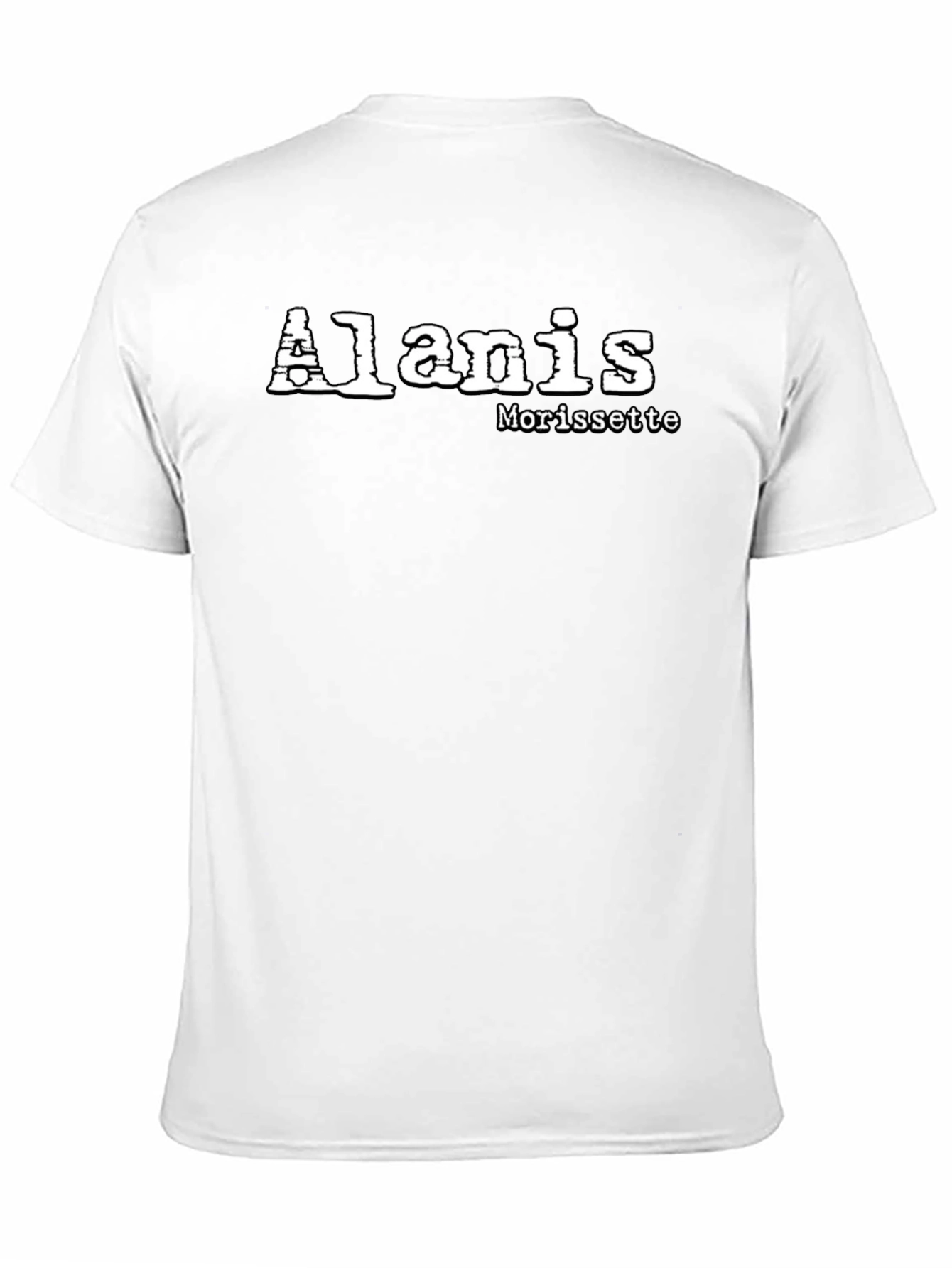 Alanis Morissette Black Graphic T-Shirt