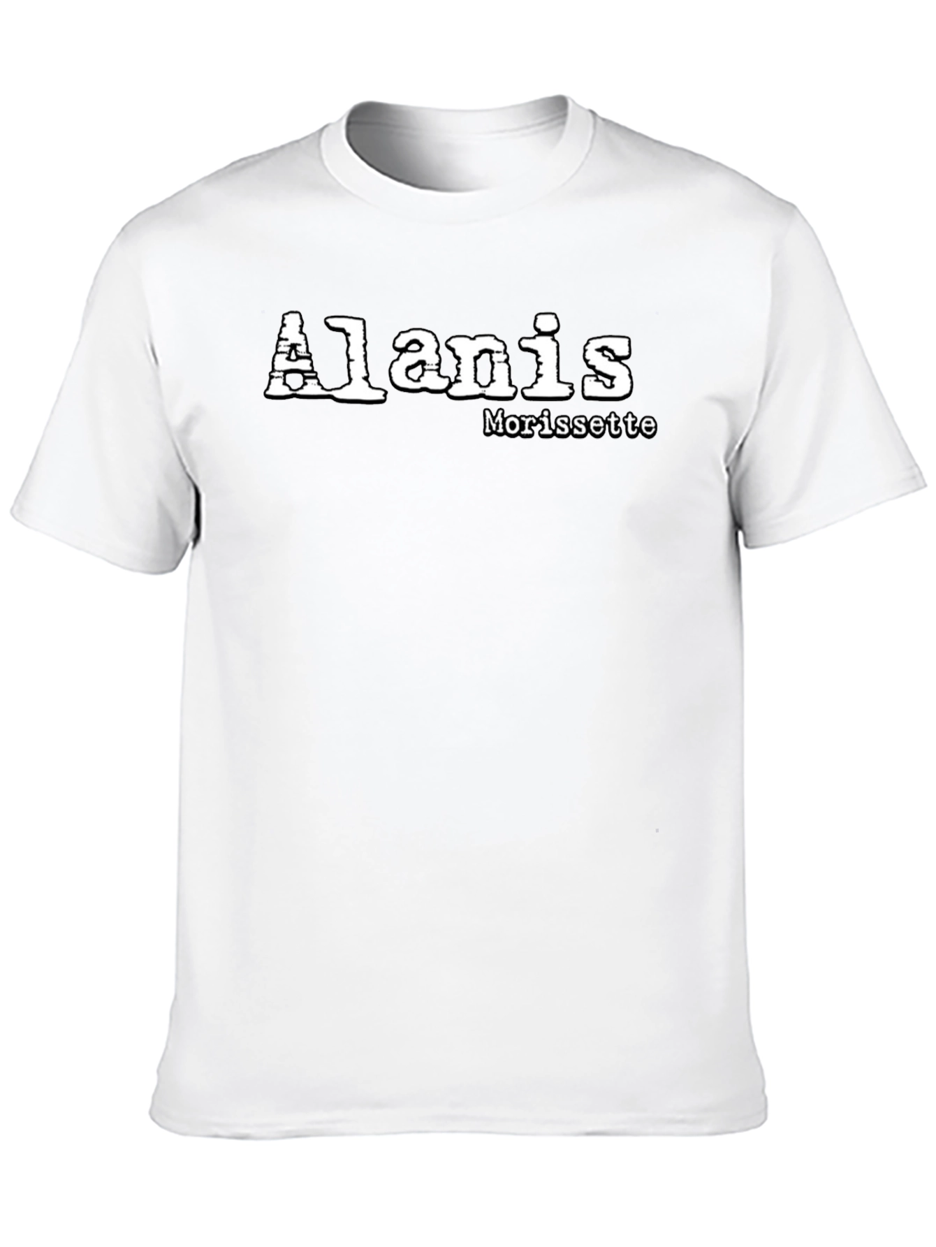 Alanis Morissette Black Graphic T-Shirt