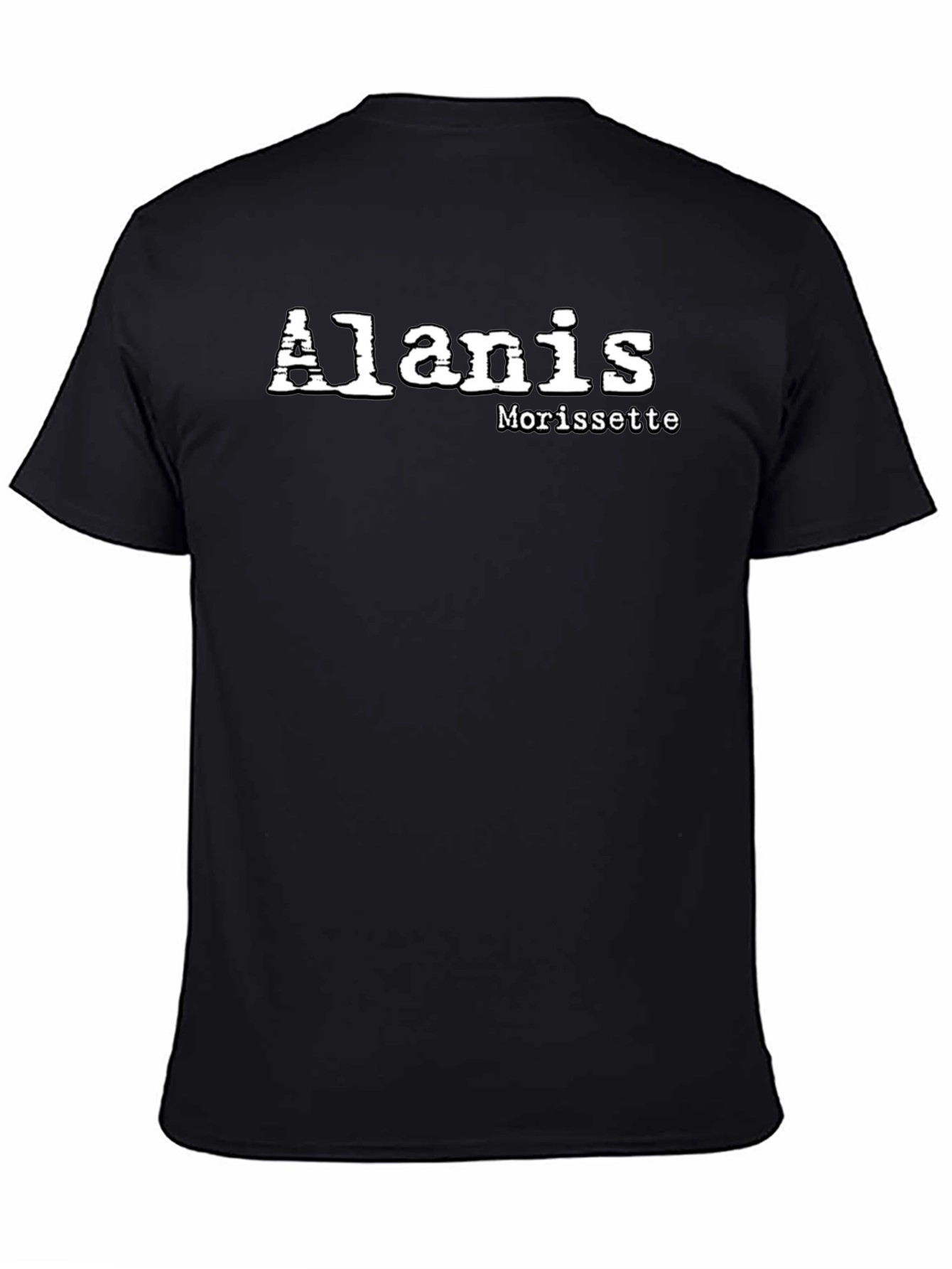 Alanis Morissette Black Graphic T-Shirt