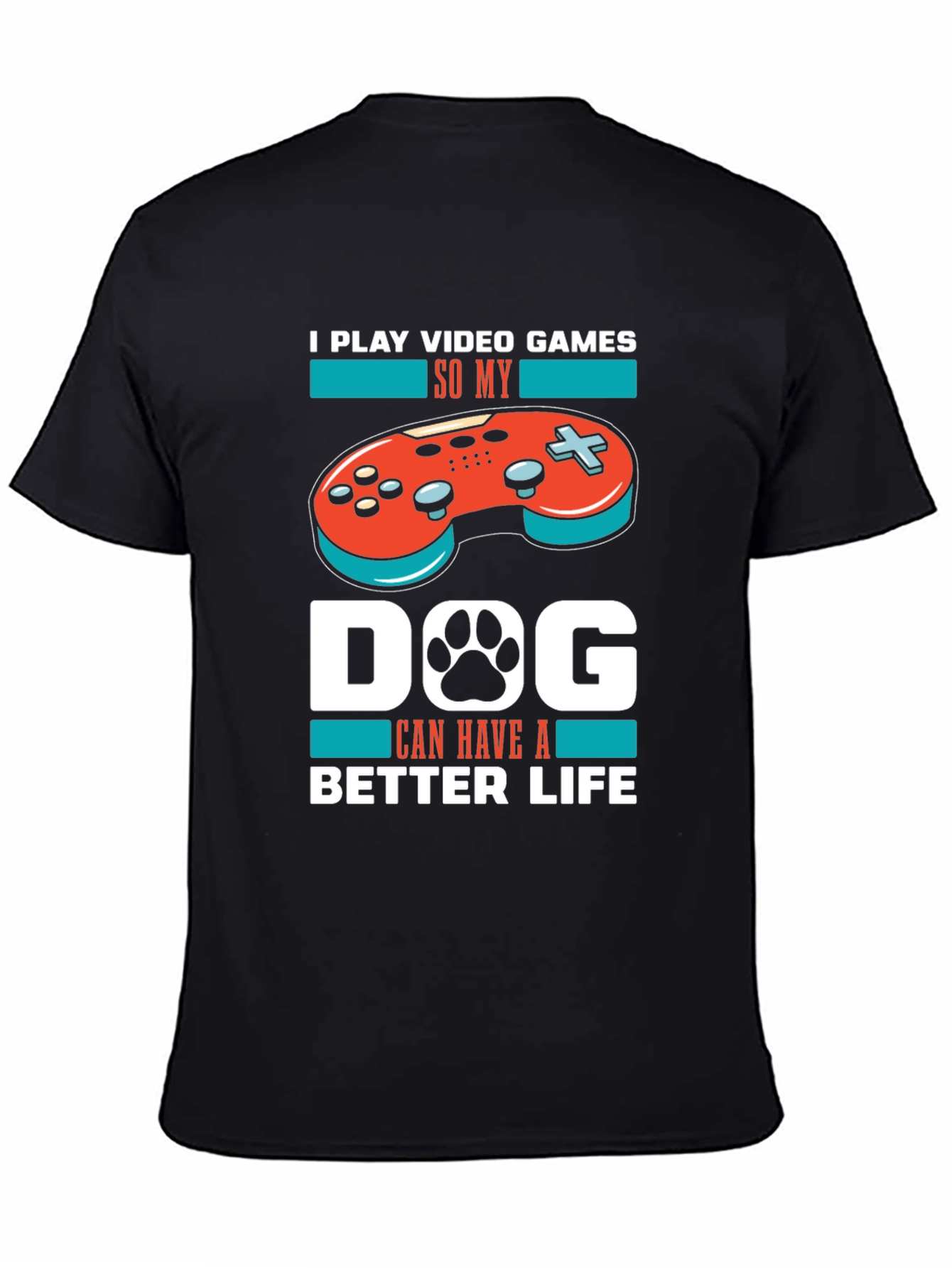 Gamer Dog Lover T-Shirt