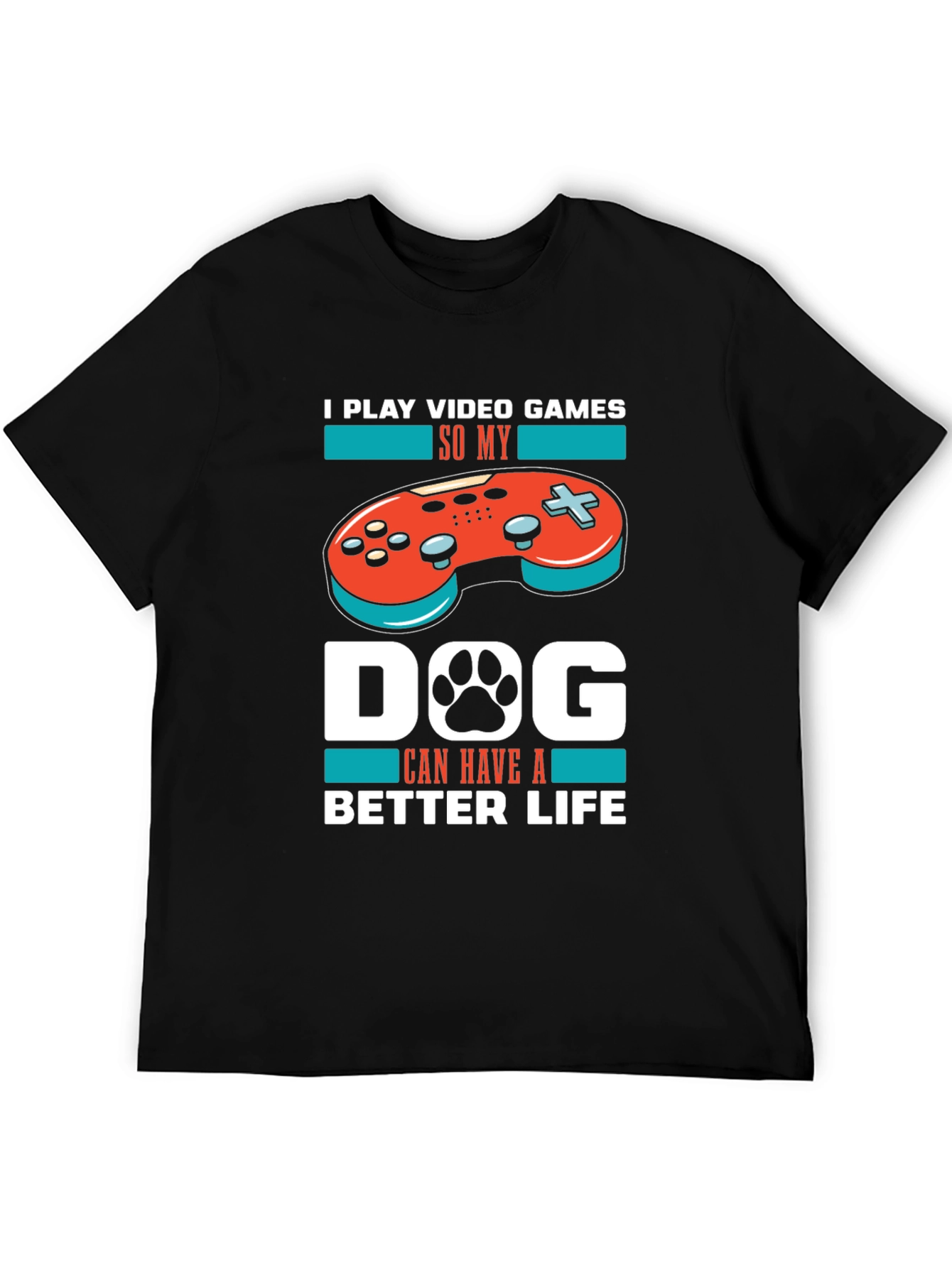 Gamer Dog Lover T-Shirt
