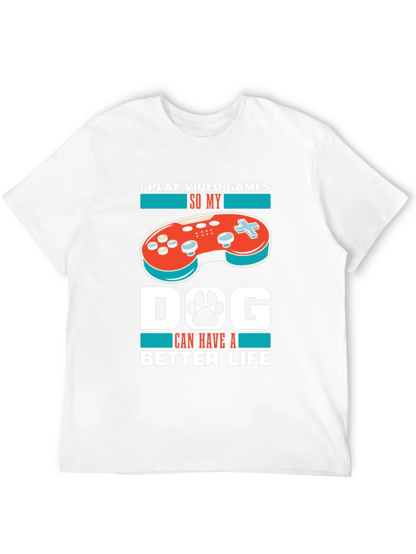 Gamer Dog Lover T-Shirt