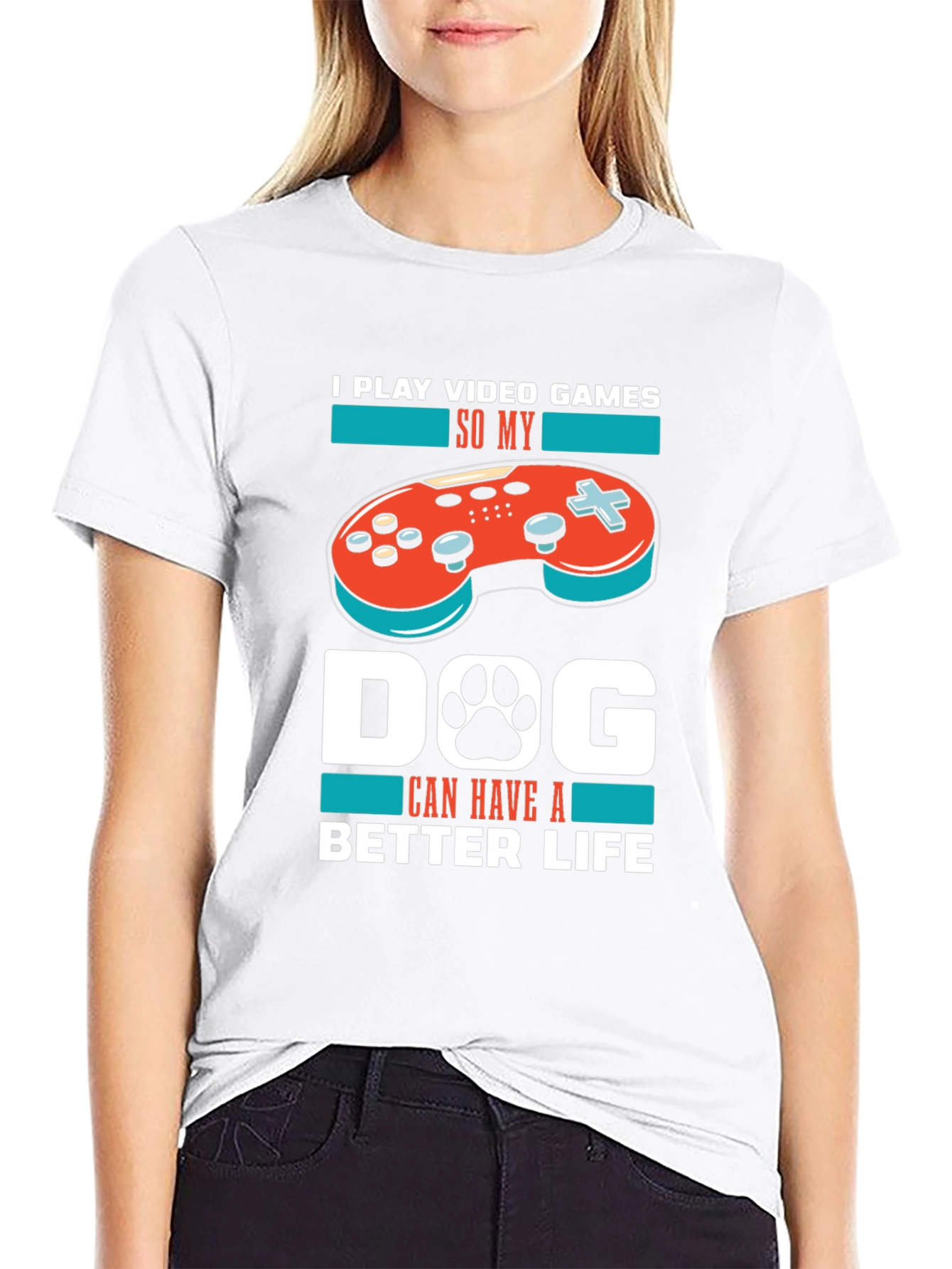 Gamer Dog Lover T-Shirt
