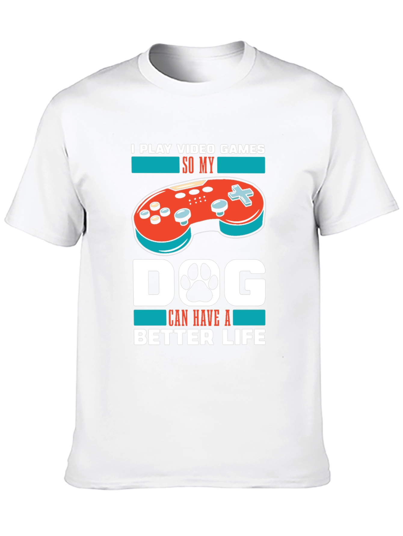 Gamer Dog Lover T-Shirt