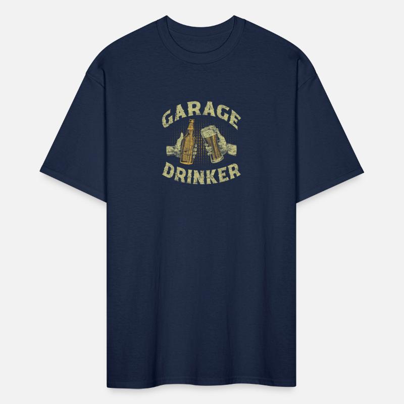 Drinker Garage Drinking Beer