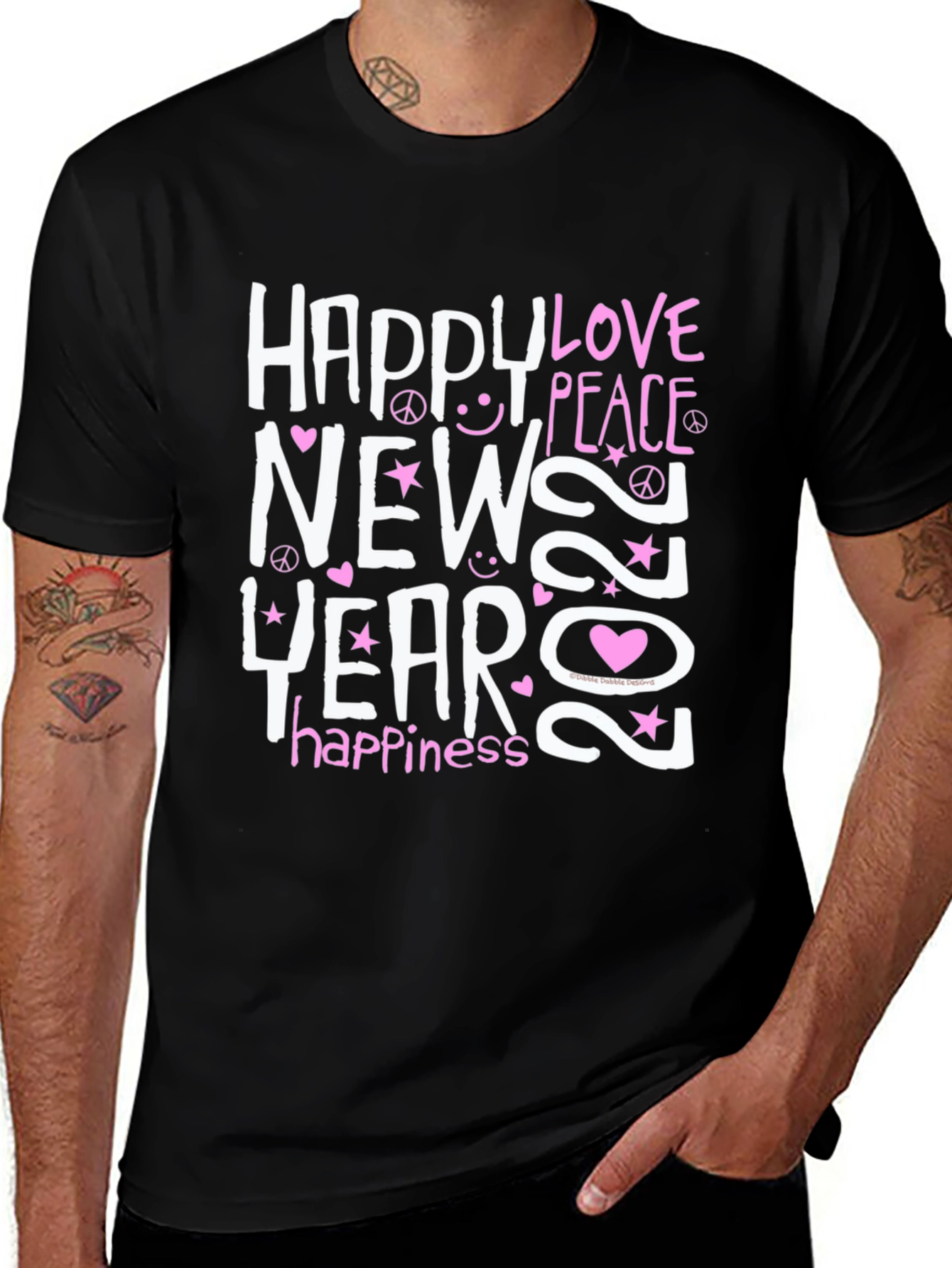 Happy New Year 2022 Graphic Tee