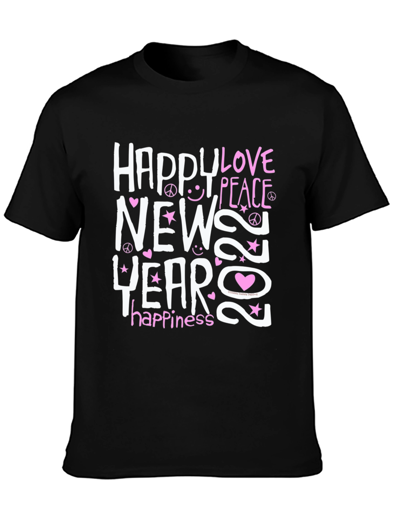 Happy New Year 2022 Graphic Tee
