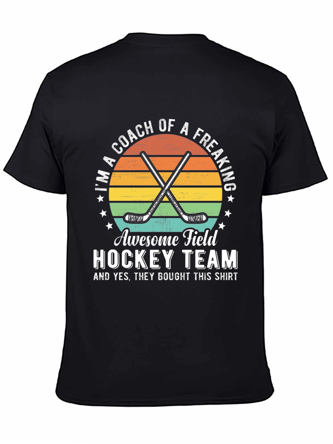 Awesome Field Hockey Coach T-Shirt