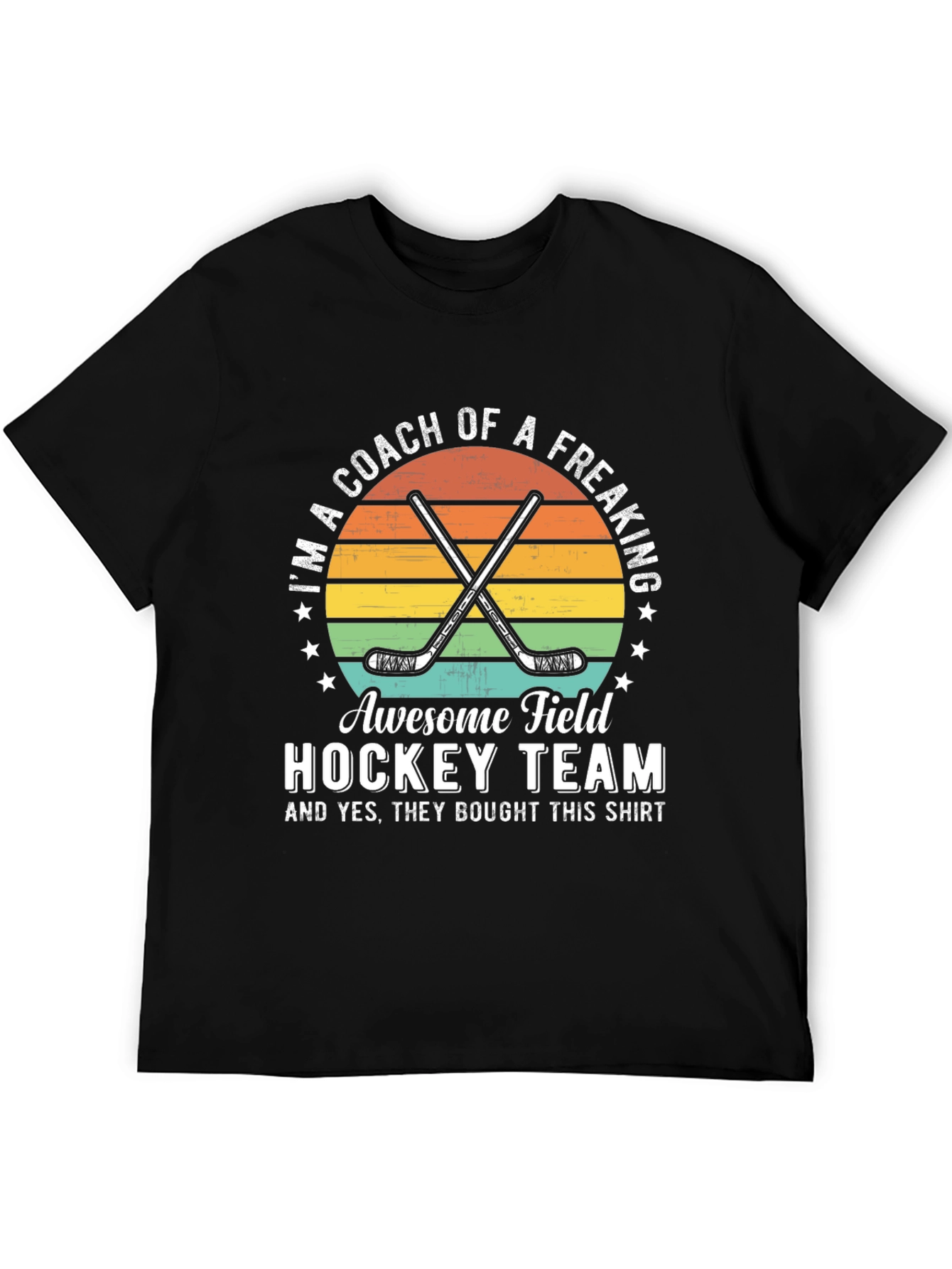 Awesome Field Hockey Coach T-Shirt