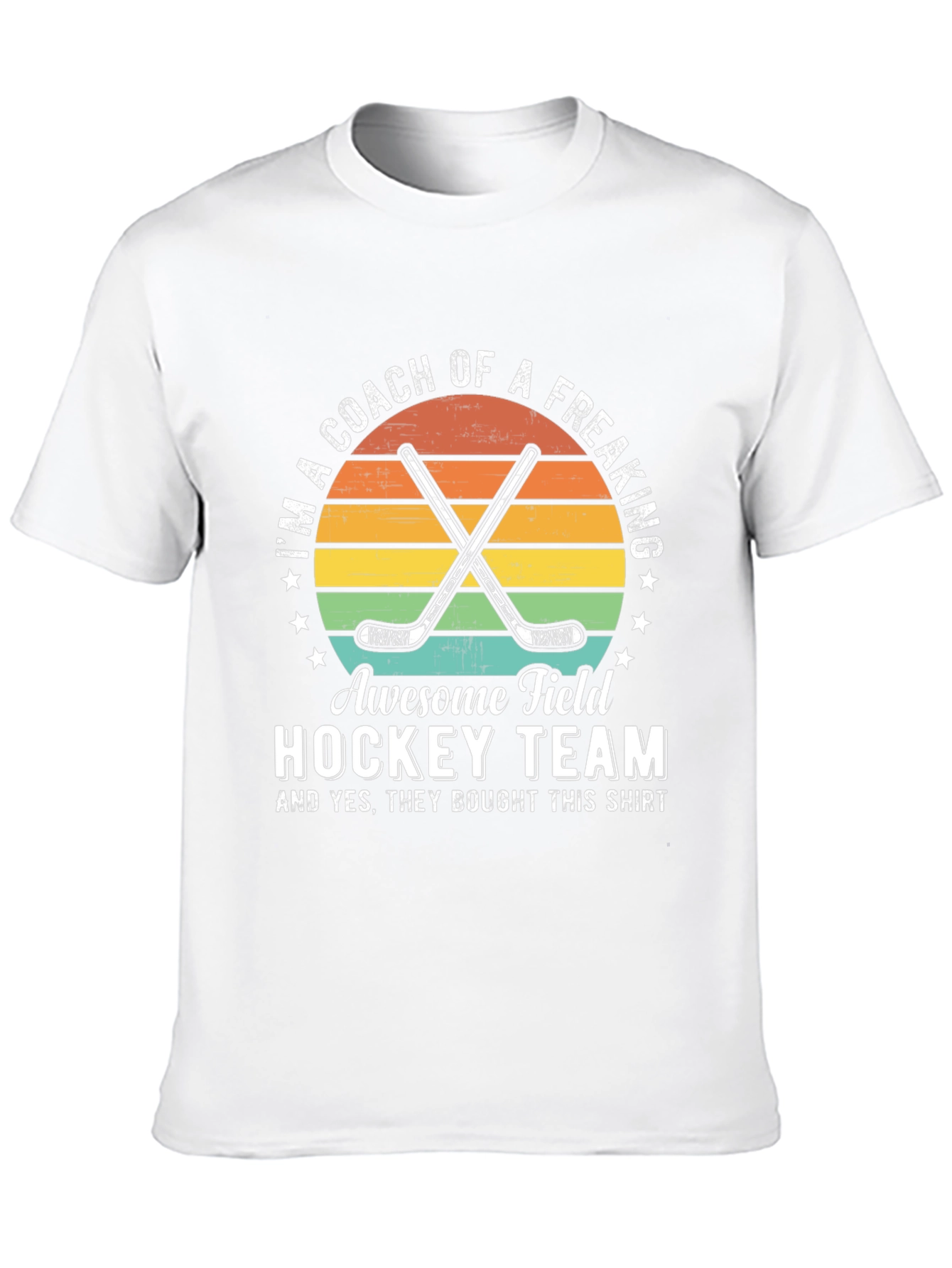 Awesome Field Hockey Coach T-Shirt