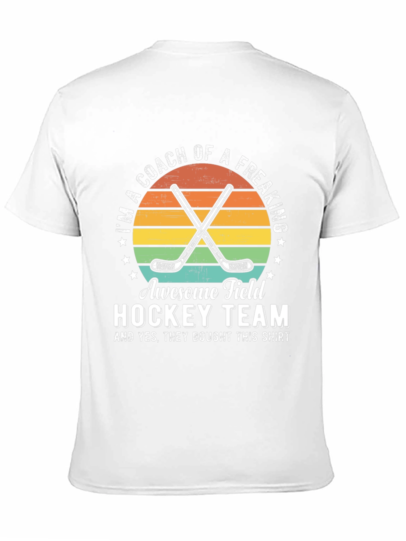 Awesome Field Hockey Coach T-Shirt