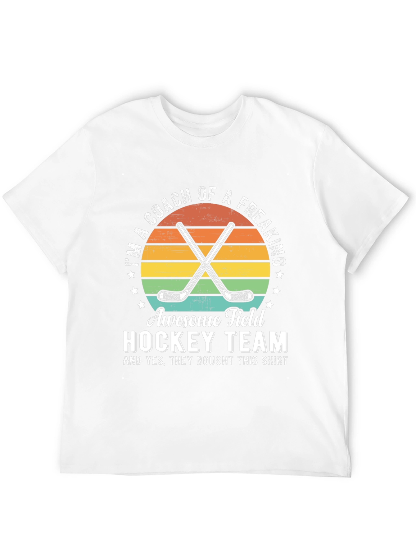 Awesome Field Hockey Coach T-Shirt