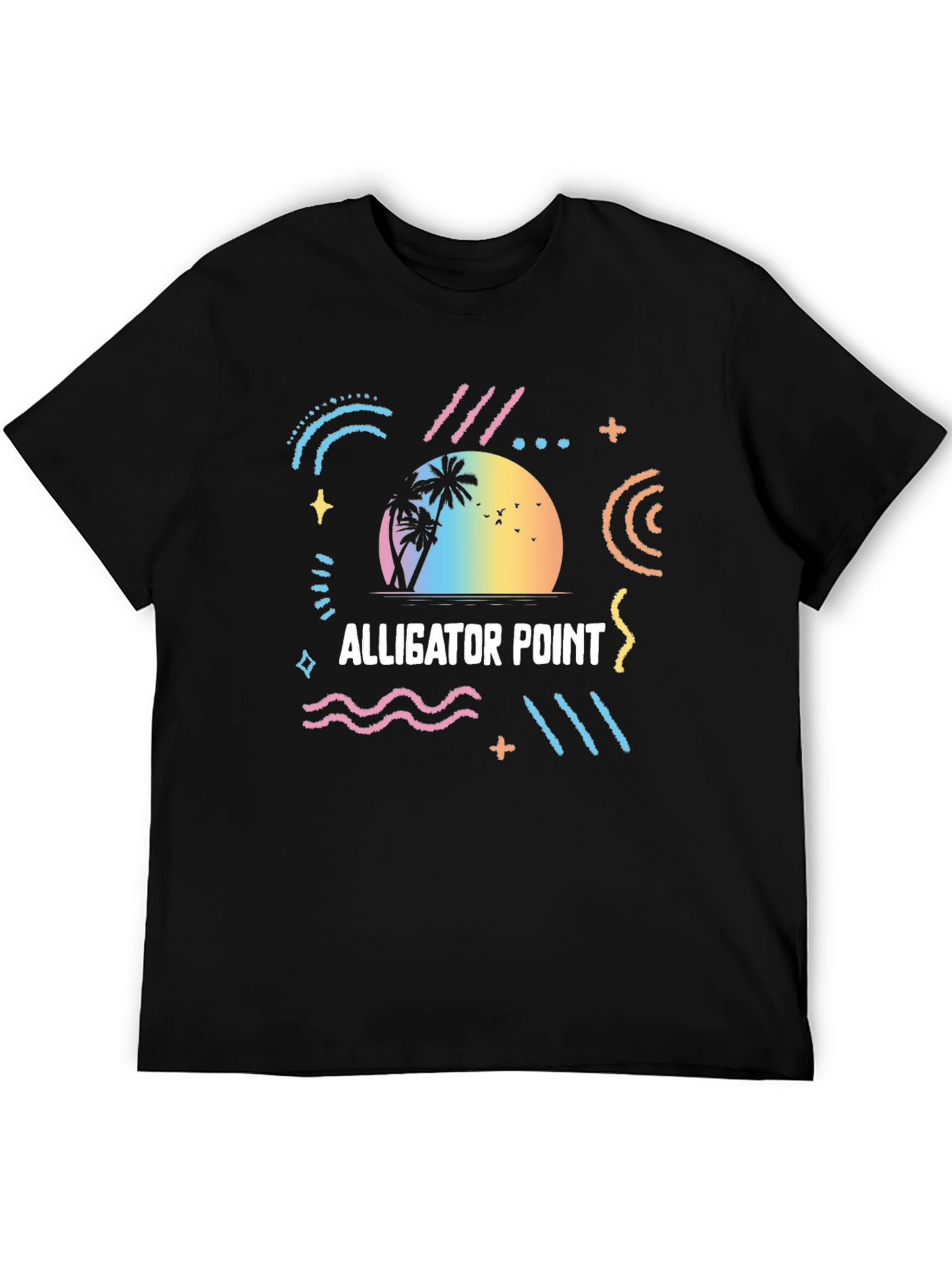 Alligator Point Retro Graphic T-Shirt