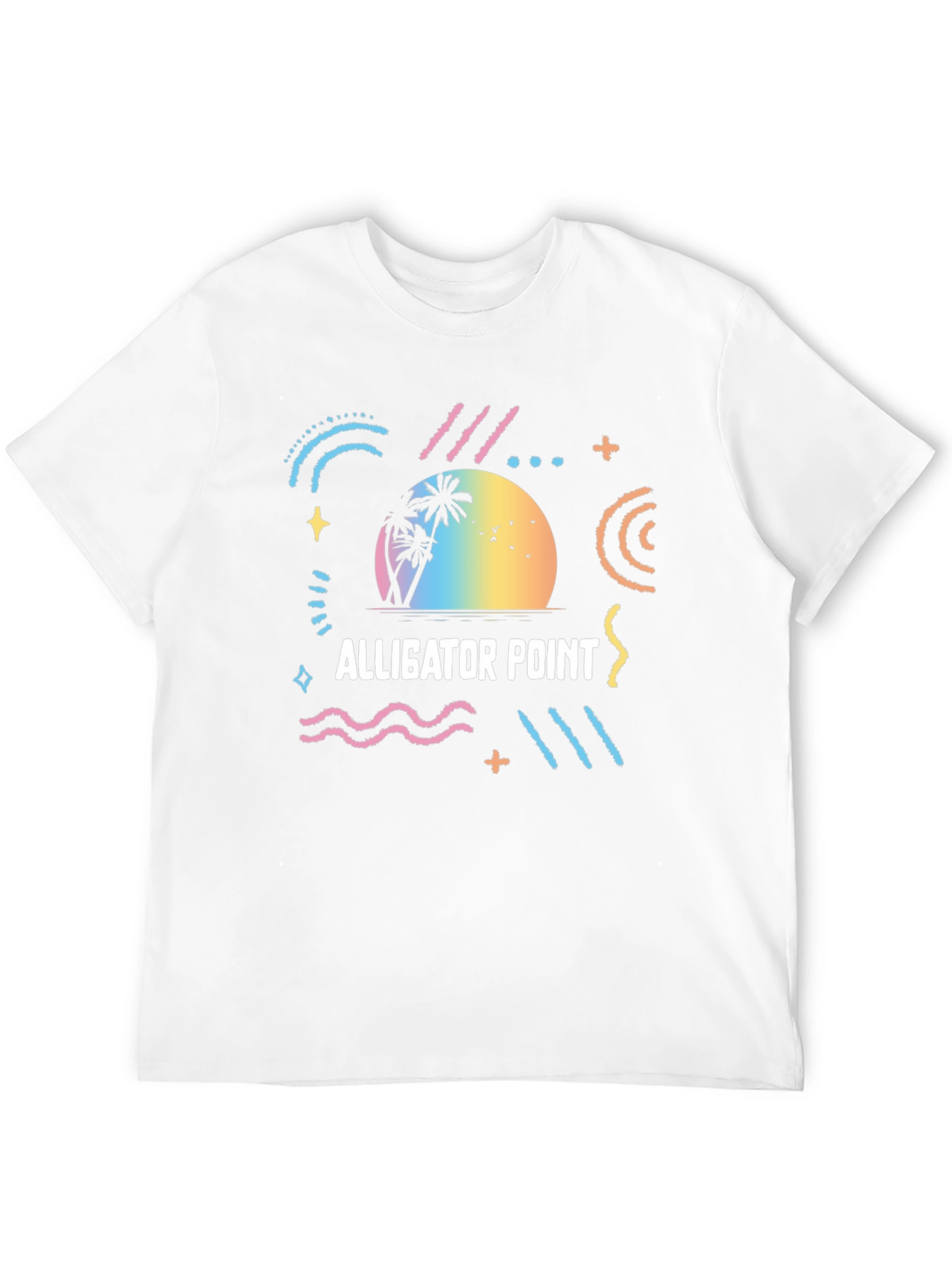 Alligator Point Retro Graphic T-Shirt