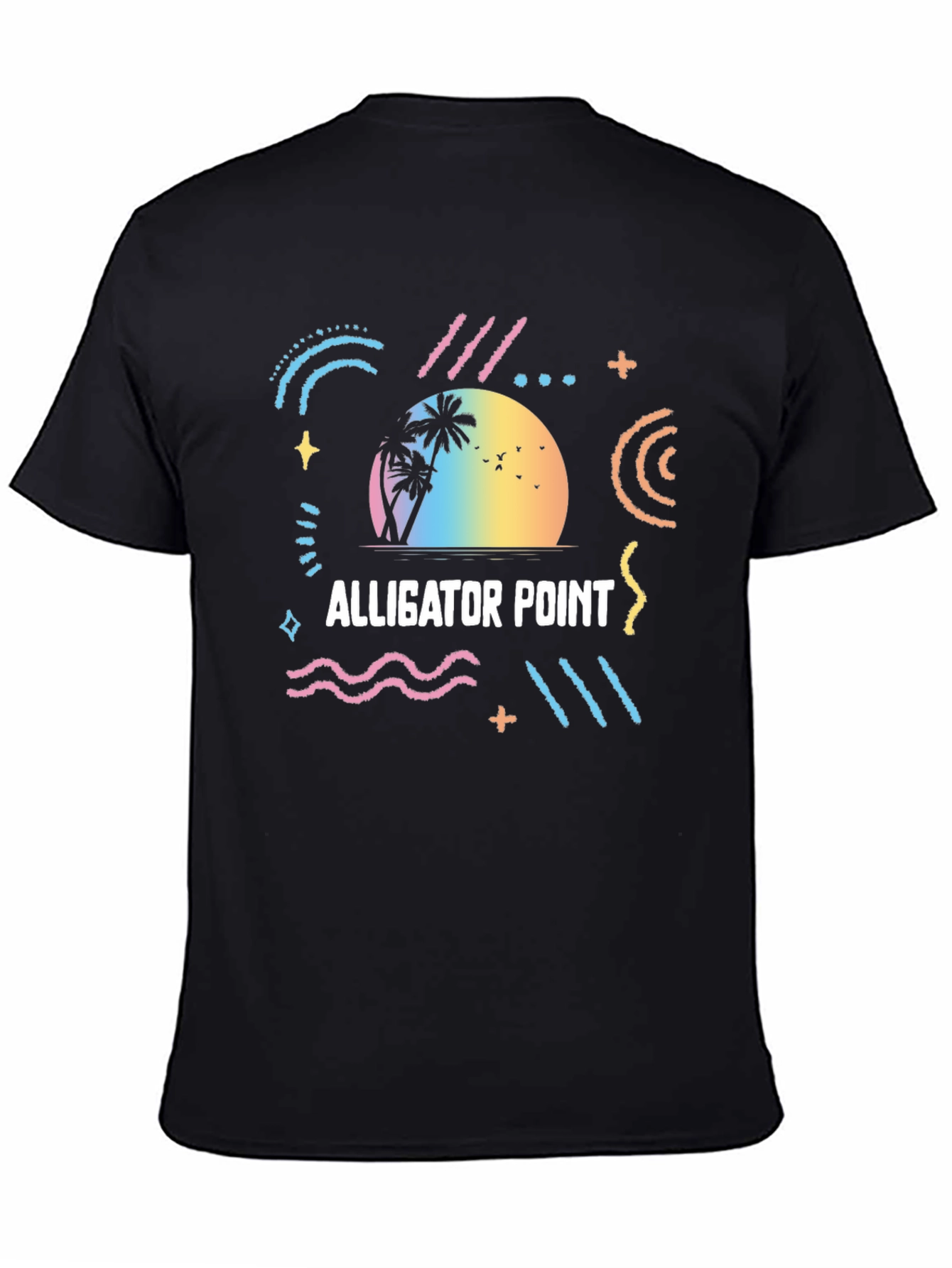 Alligator Point Retro Graphic T-Shirt