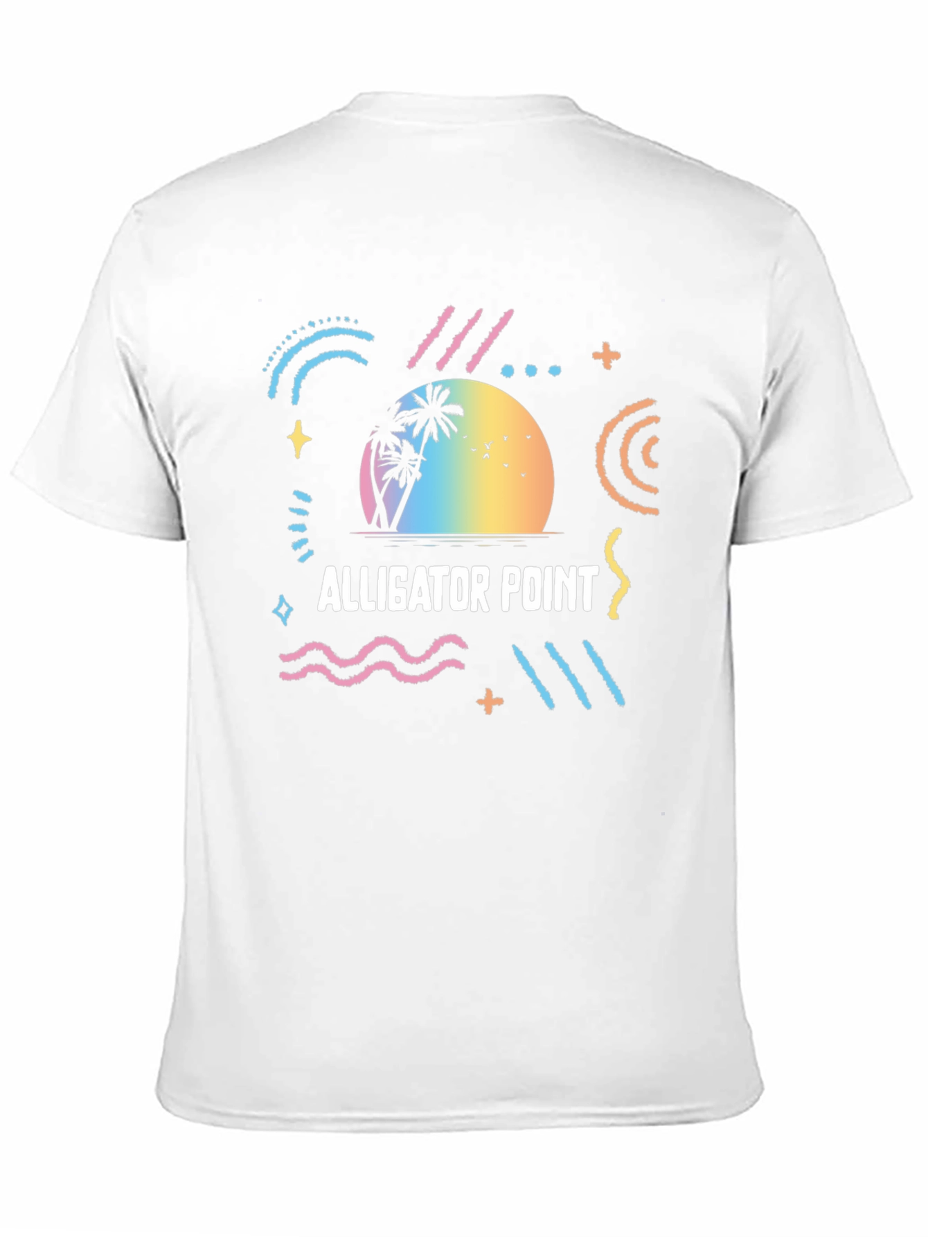Alligator Point Retro Graphic T-Shirt