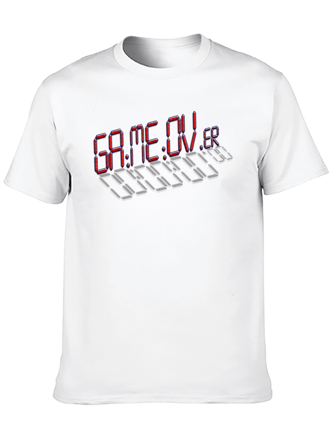 Game Over Graphic Print T-Shirt