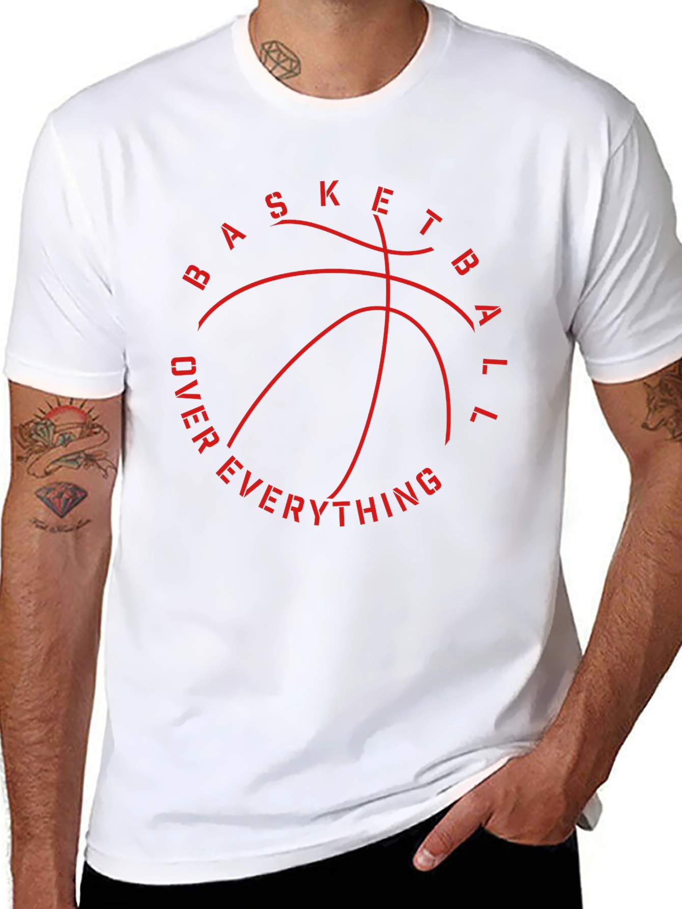 Basketball Over Everything Graphic Tee