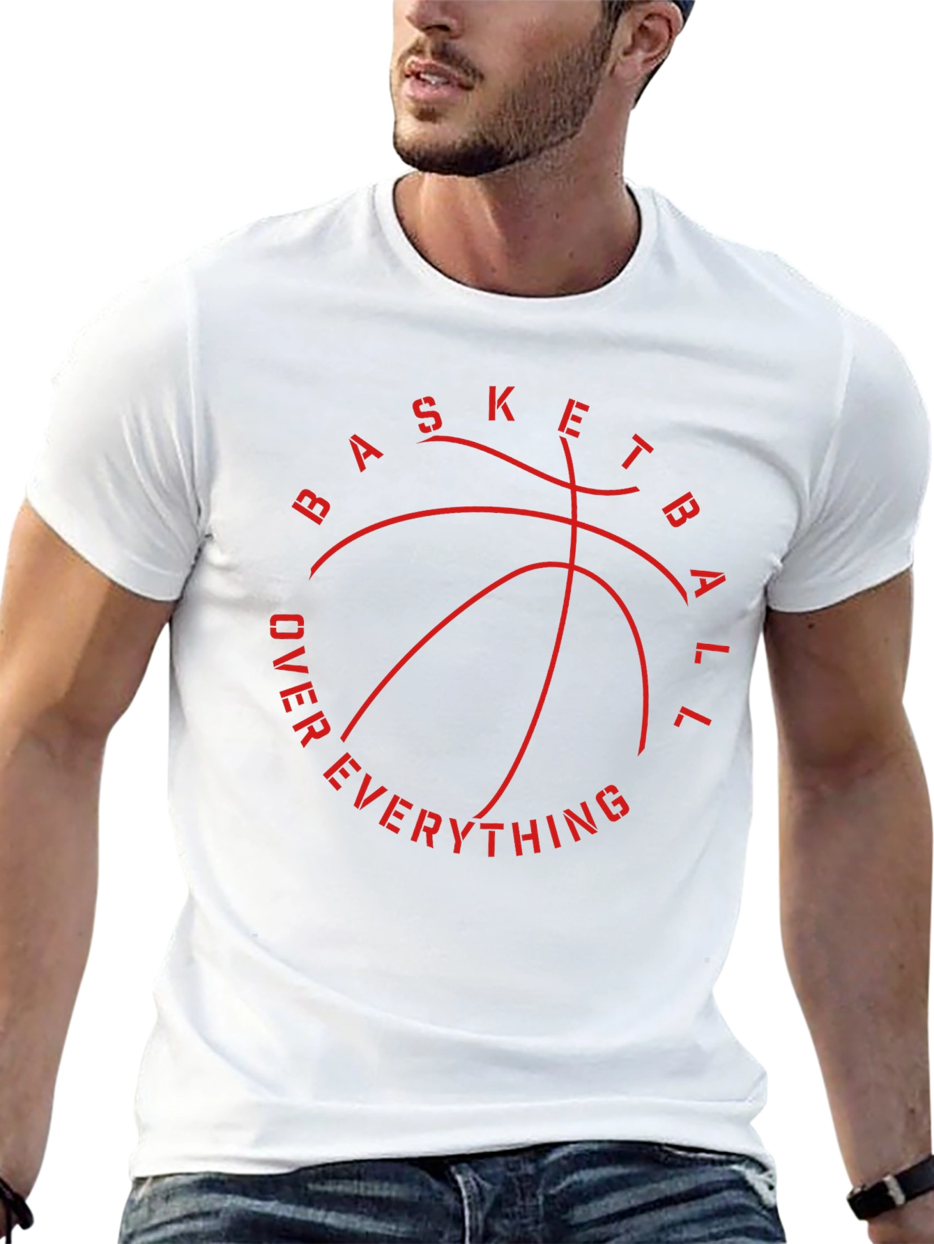 Basketball Over Everything Graphic Tee
