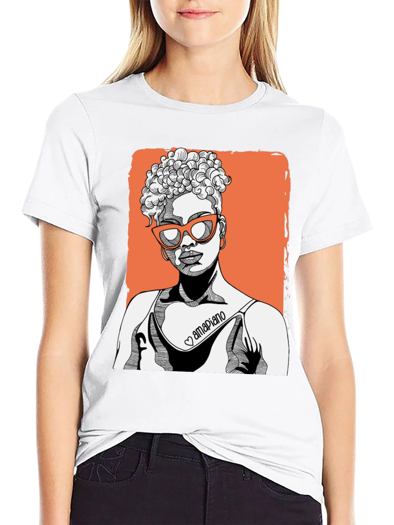 Amapiano Graphic Tee - Stylish Music Lover T-Shirt