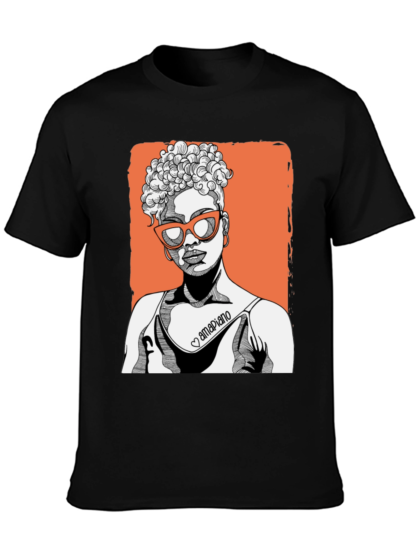 Amapiano Graphic Tee - Stylish Music Lover T-Shirt