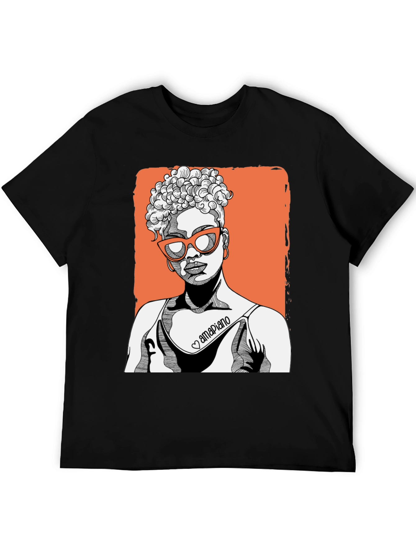 Amapiano Graphic Tee - Stylish Music Lover T-Shirt