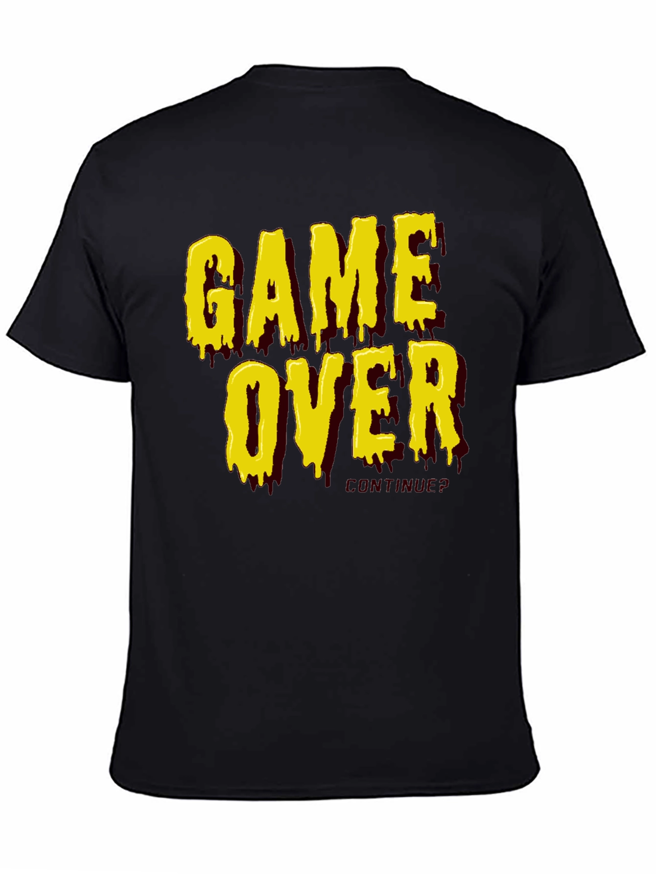 Game Over Graphic Tee - Retro Gamer Style