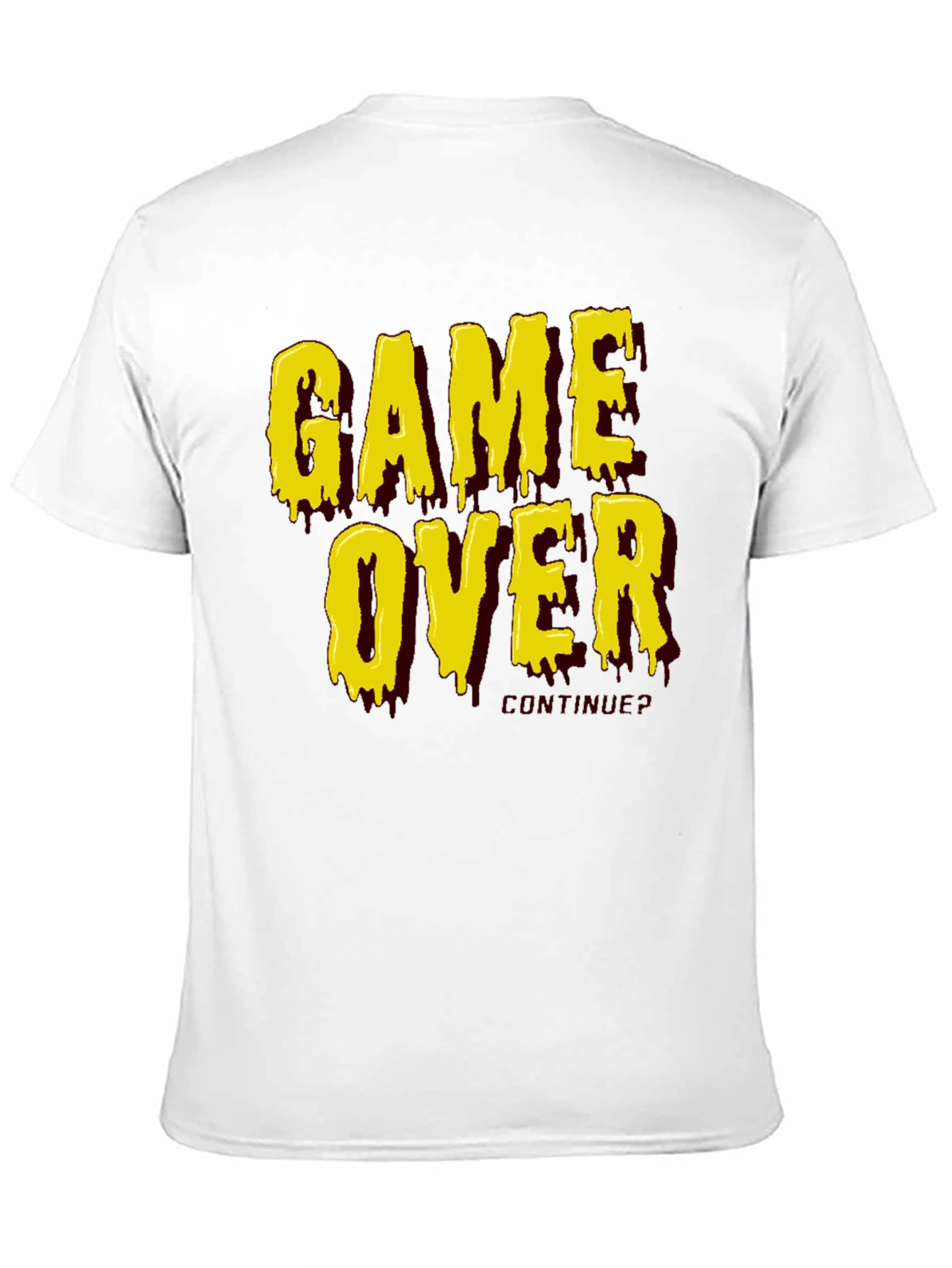 Game Over Graphic Tee - Retro Gamer Style