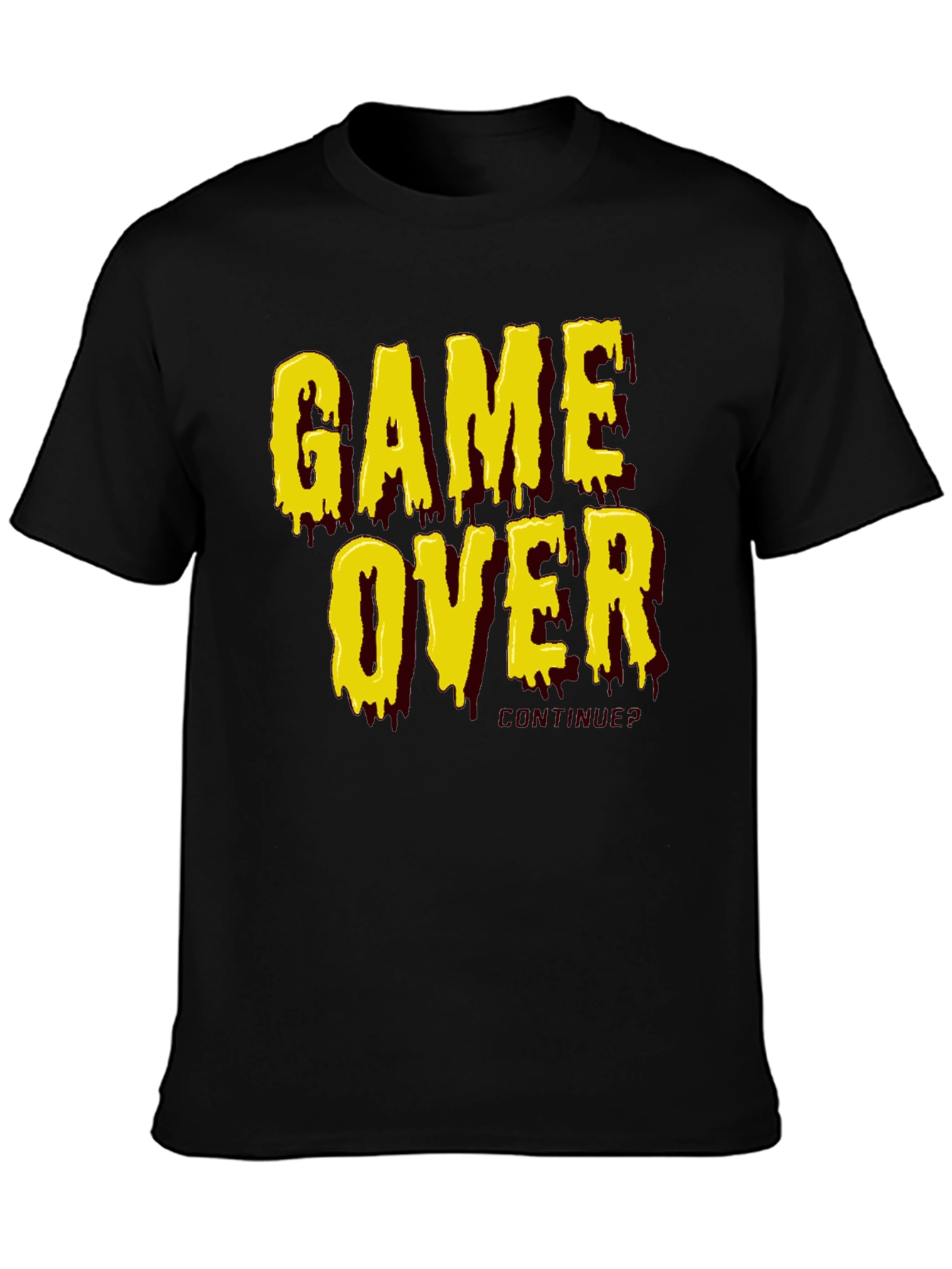Game Over Graphic Tee - Retro Gamer Style