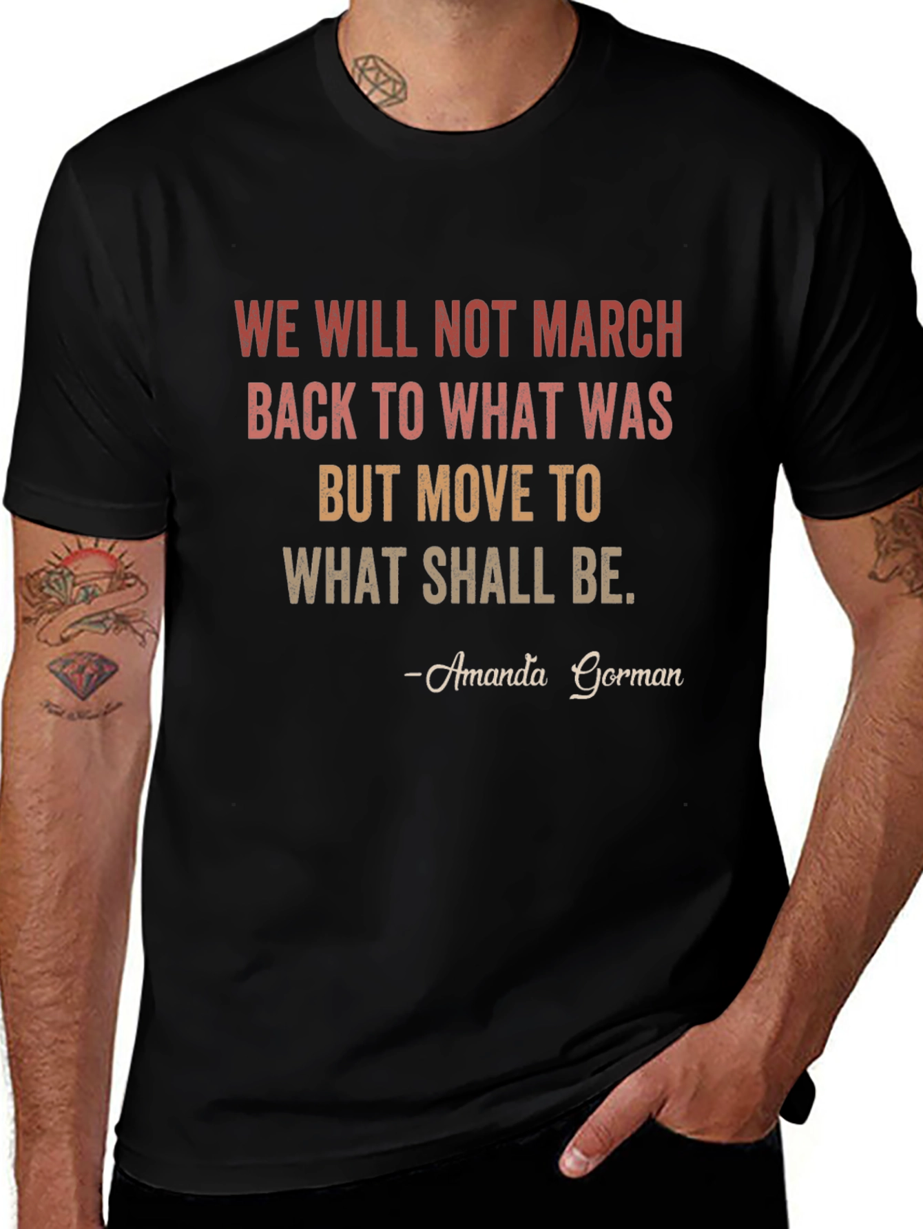 Amanda Gorman Inspirational Quote T-Shirt