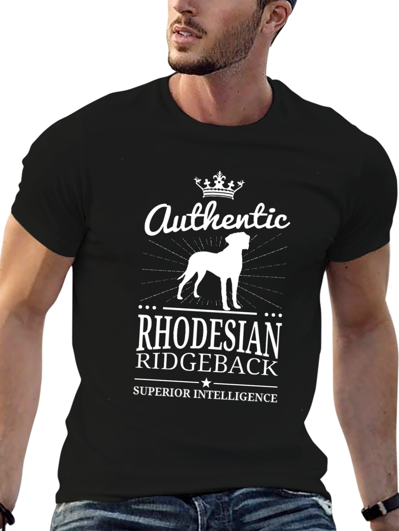 Authentic Rhodesian Ridgeback Dog T-Shirt