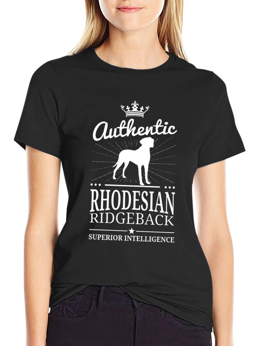 Authentic Rhodesian Ridgeback Dog T-Shirt
