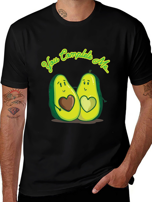 Avocado You Complete Me Graphic Tee