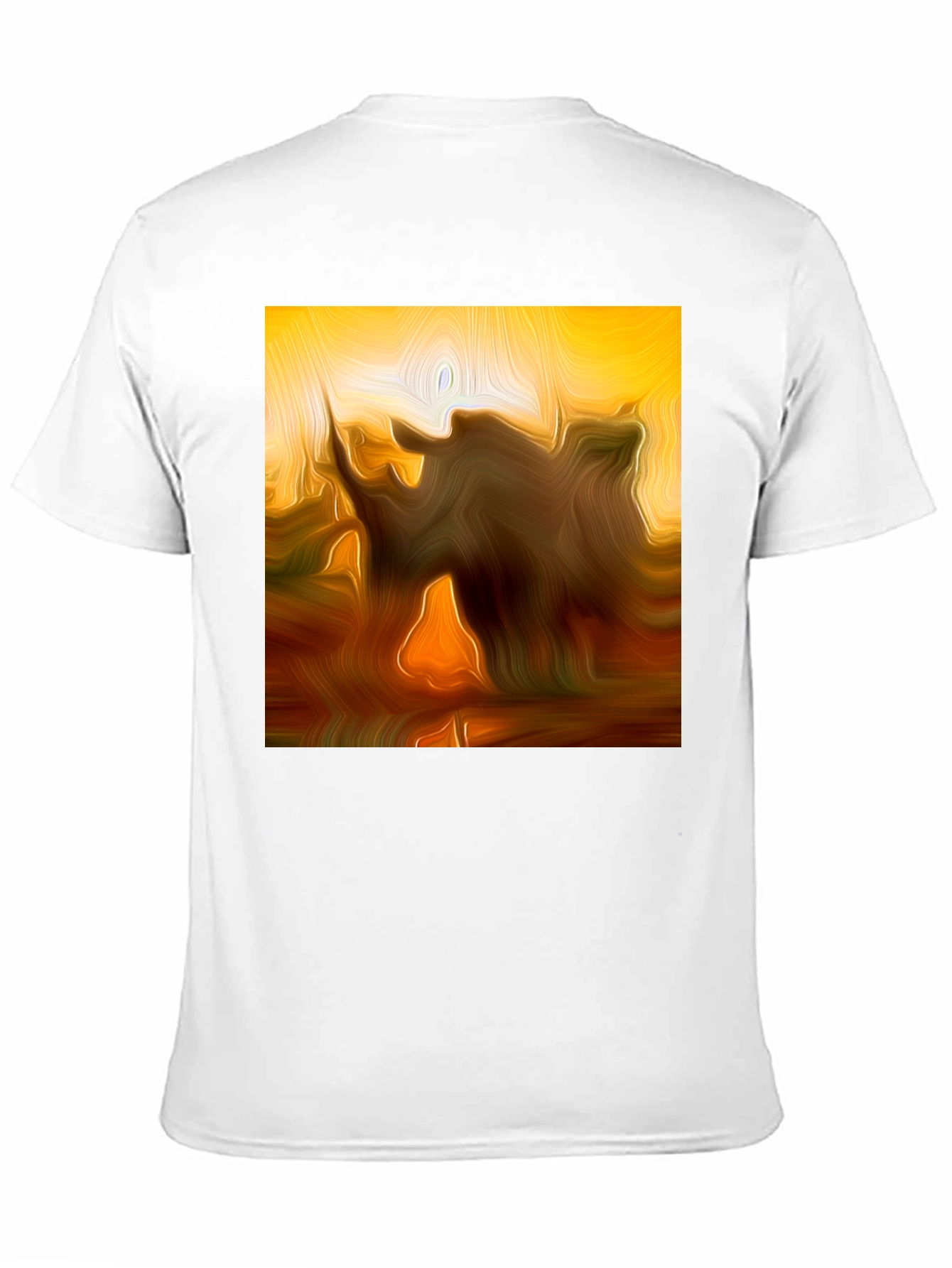 Abstract Art Graphic T-Shirt - Modern Style