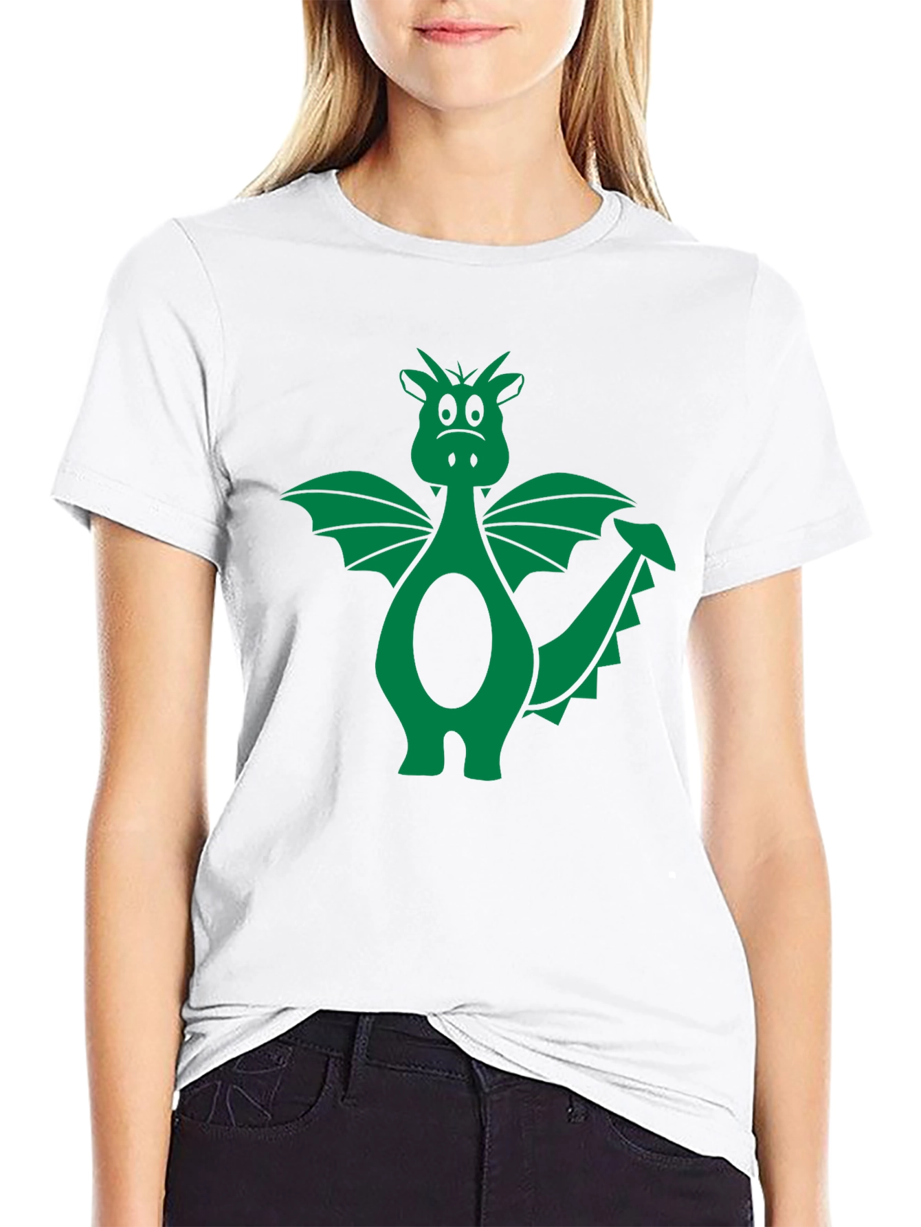 Green Dragon Graphic T-Shirt