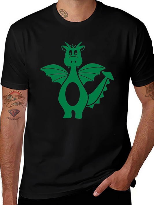 Green Dragon Graphic T-Shirt