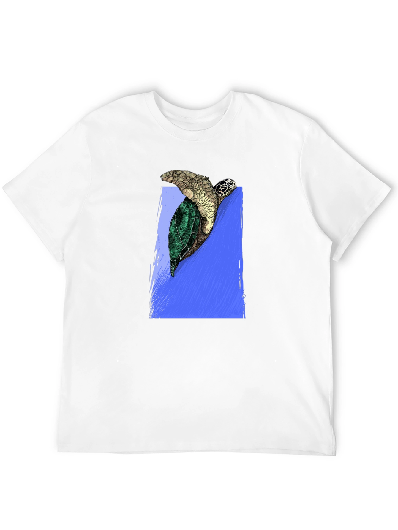 Turtle Graphic Tee - Eco Friendly Style