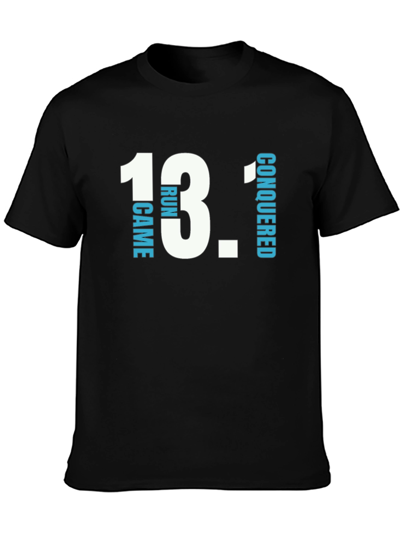 13.1 Marathon Black Graphic Tee