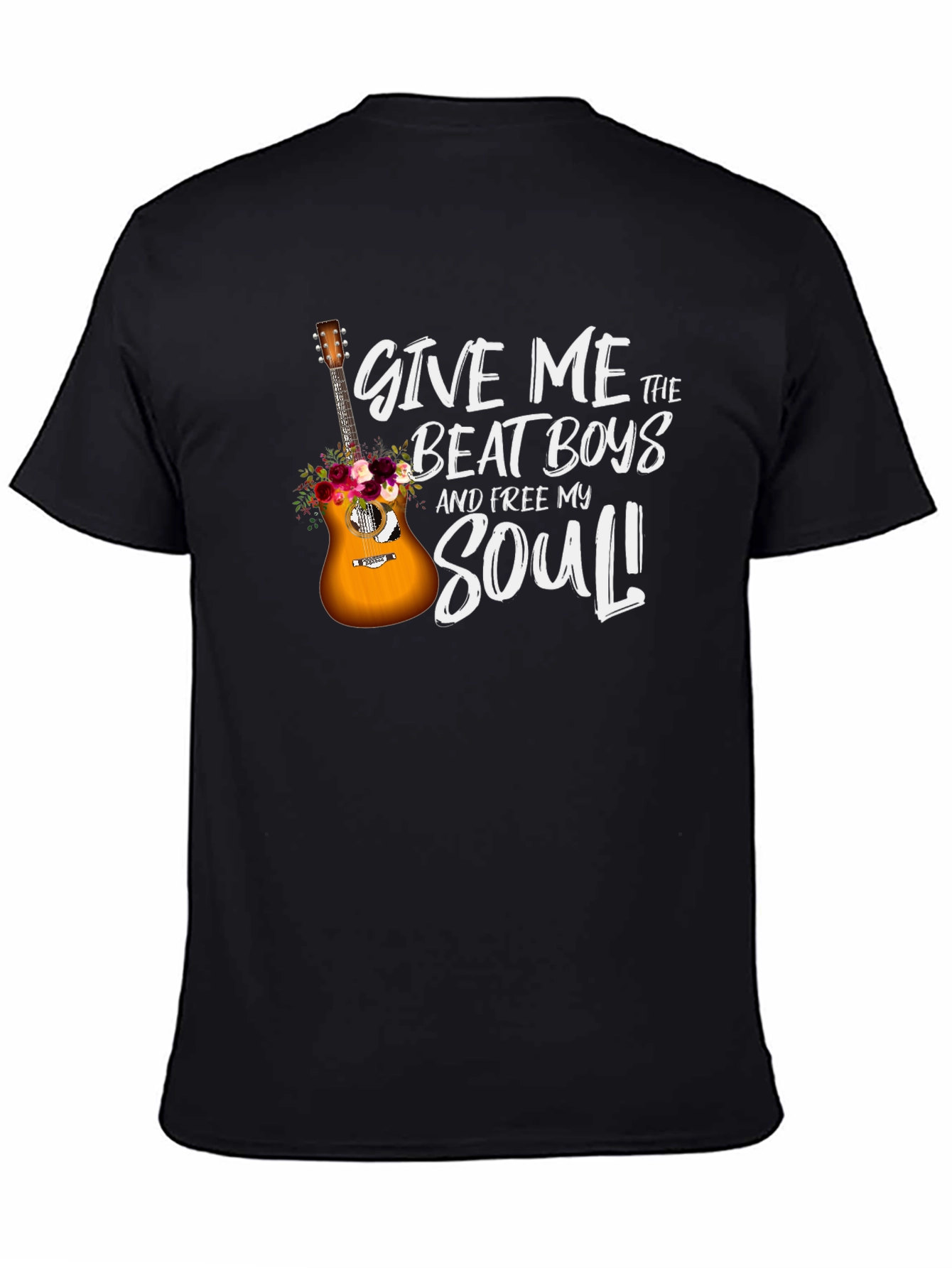 Give Me The Beat Boys Guitar Graphic T-Shirt