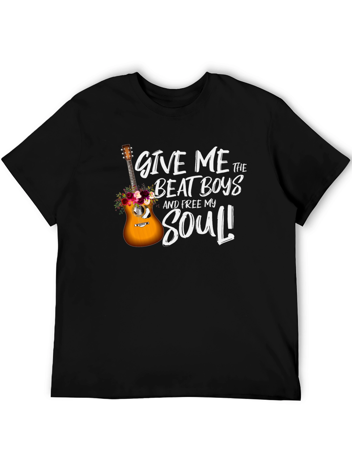 Give Me The Beat Boys Guitar Graphic T-Shirt