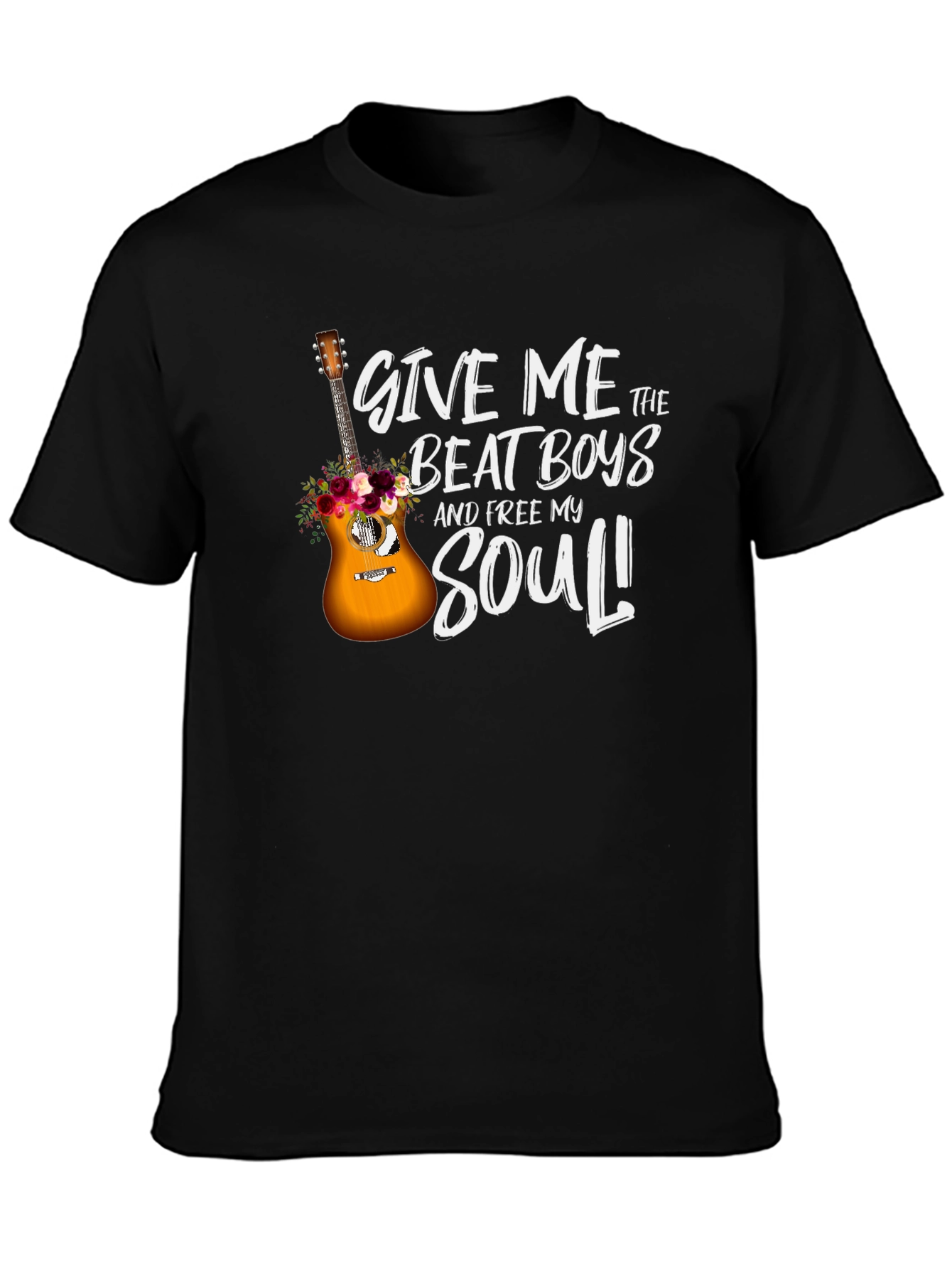 Give Me The Beat Boys Guitar Graphic T-Shirt