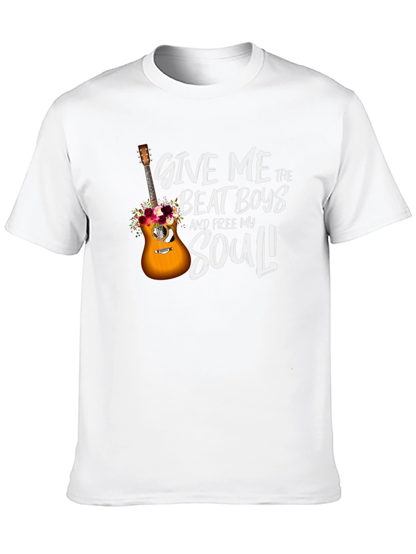Give Me The Beat Boys Guitar Graphic T-Shirt