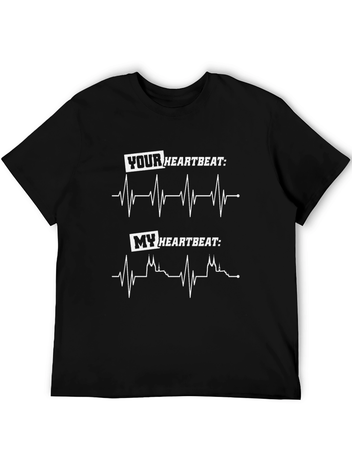 Heartbeat T-Shirt: Unique ECG Design