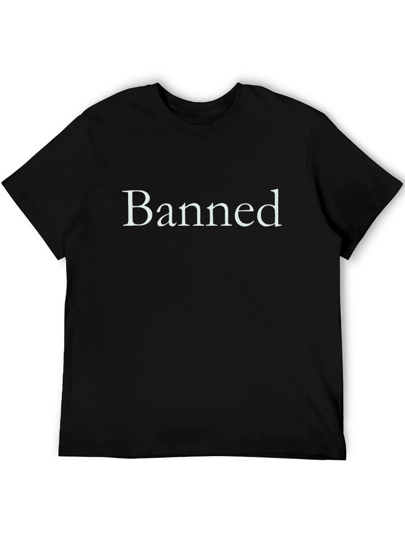 Banned Graphic Tee - Casual Style