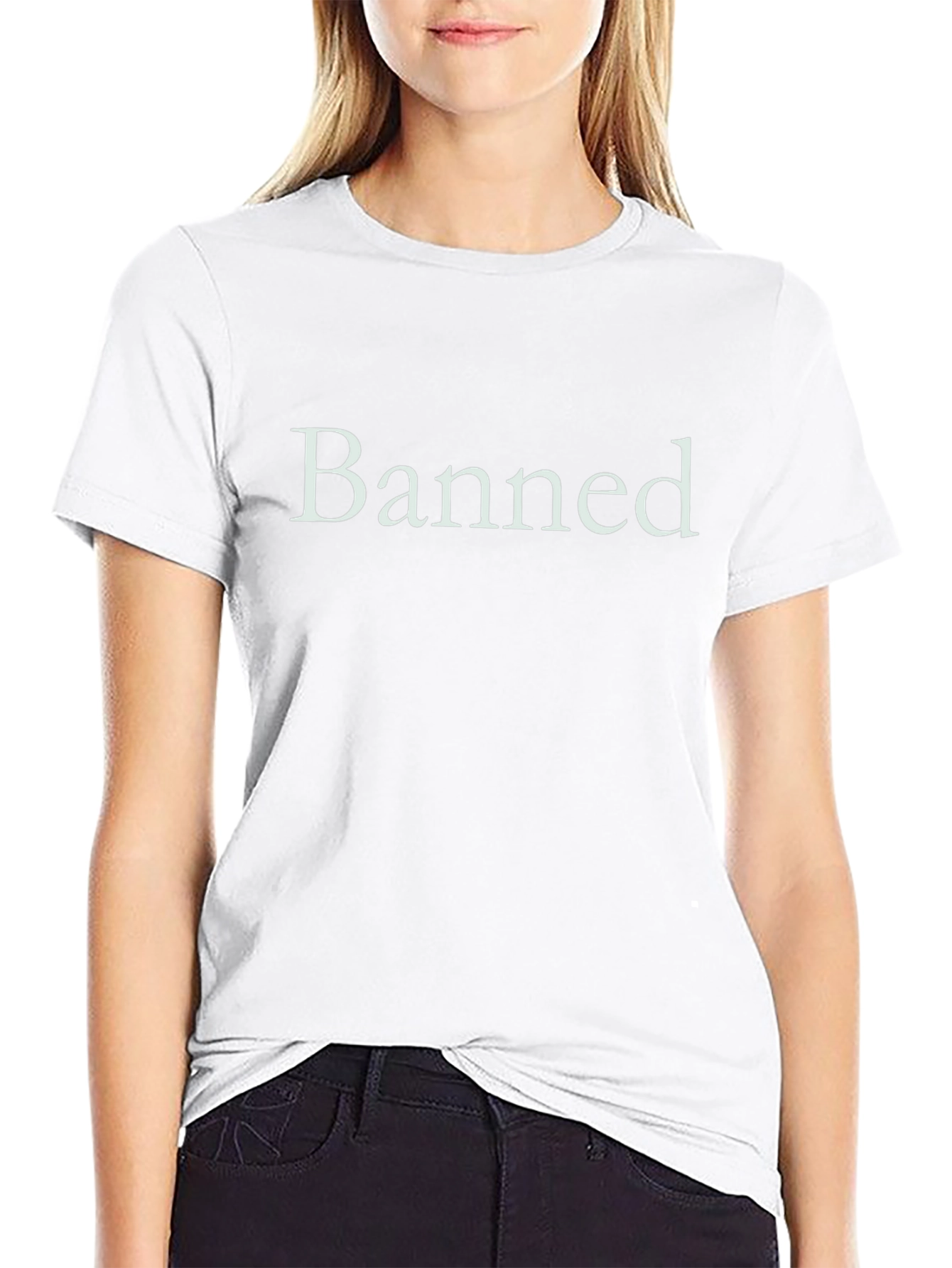 Banned Graphic Tee - Casual Style